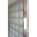Edelstahl Abschlu Profil 200cm poliert 102mm