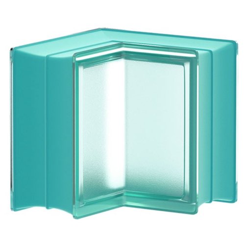 Glasbaustein SEVES MYMINIGLASS Classic Mint Corner Eckstein