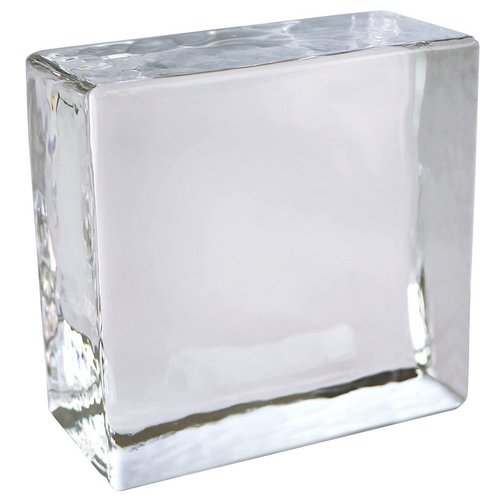 Vollglasziegel Crystal Collection klar 10x10x5 cm