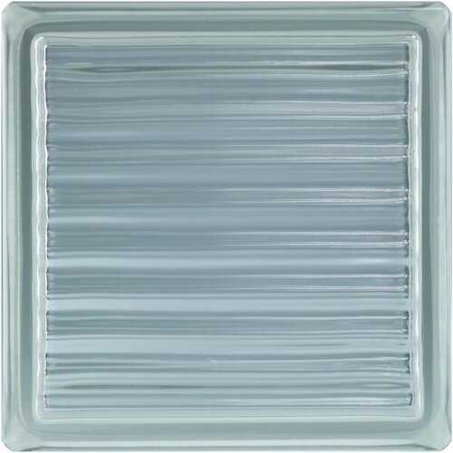 BM Glasbaustein Parallel SUPER White 19x19x8 cm