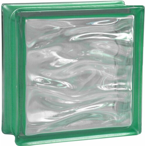 BM Glasbaustein AQUA Reflex Türkis