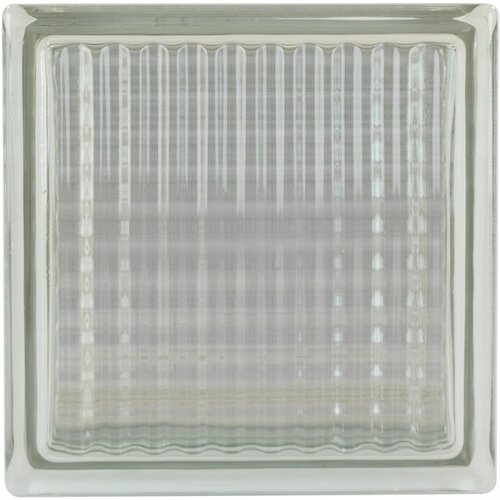 Glasbaustein THERMO BLOCK Gekreuzt Klar Ug 1,2 19x19x12 cm