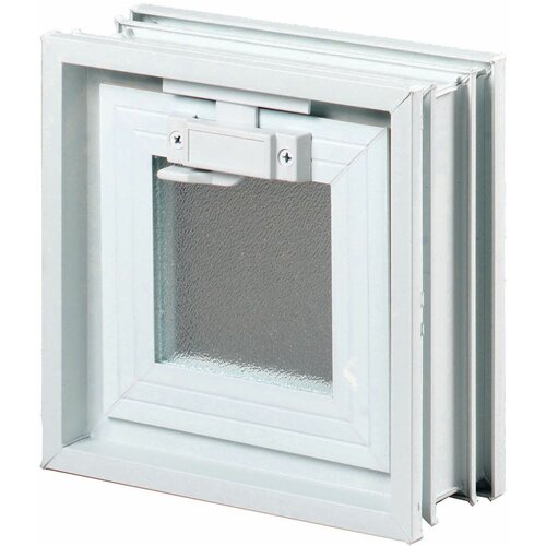 Lüftungsfenster für 1 Glasbaustein 24x24x8 cm